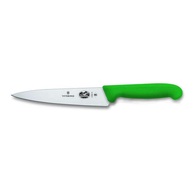 VICTORINOX 5.2004.15-X1 Professional Kitchen Knife, 5.9 inches (15 cm), Green