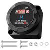 Dual Battery Isolator Kit,12V 140A LCD Display Voltage Sensitive Relay VSR Relay