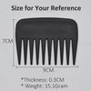 Professional Streaker Comb, Anti Static Wide Tooth Comb Styling Comb Detangling Comb No Handle Afro Comb for Men Women Salon Barber