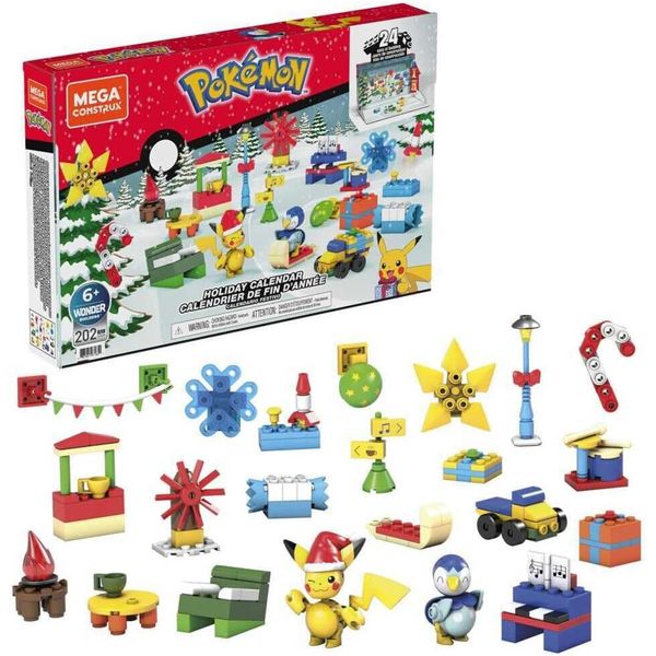 MEGA Pokémon Building Toys Set, Holiday Calendar
