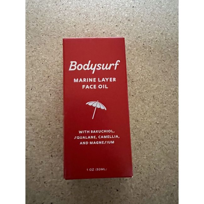 Bodysurf Face Oil, Marine Layer Natural Retinol Alternative 30ML Exp 09/2024