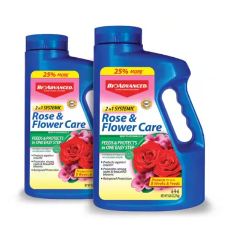 BioAdvanced 2-In-1 Systemic Rose and Flower Care, Granules For Insects ...