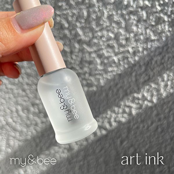 my&amp;bee Art Ink 000 AI-000 7ml gel nail transparency ink nail blur liquid nuance