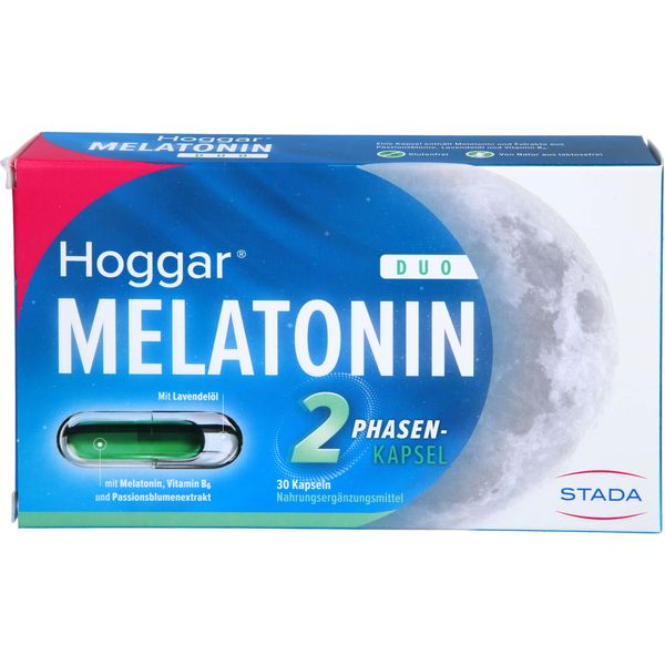 Hoggar Melatonin DUO Einschlaf-Kapseln, 30 St KAP