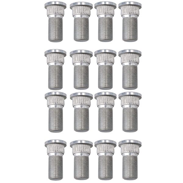 16 Pack M10 Trailer Wheel Studs for Suspension Hub M10x1.25 Thread