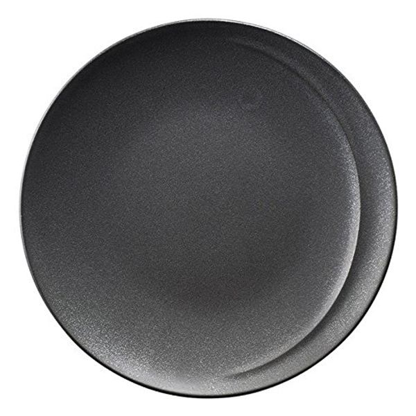 15.5 cm Plate Crystal Black Arco