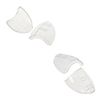 Wommty 2 Pair Safety Classes Flexible Clear Side Shields - Fits Small To Medium Eyeglasses (M)