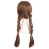 MapofBeauty Long Braid Cosplay Costume Anime Wig (Light Brown)