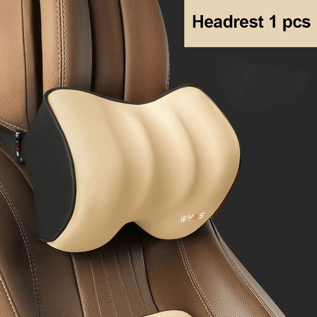 Car Pillow Car Lumbar Support Back Cushion Car Seat Neck Pillow Auto Pillow