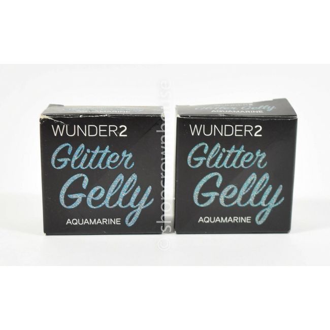 2 Wunder2 Glitter Gelly  .05 fl oz - AQUAMARINE