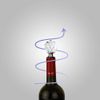 YINUO HJSR0001 Metal Diamante Cristallo Palla Tappo Della Bottiglia Vino Salva Vino Con Pacco Regalo Per il Regalo Di Natale (Cristallo Pulire)