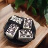 Handmade Art Glass Chocolate or Vanilla Bar (Chocolate)