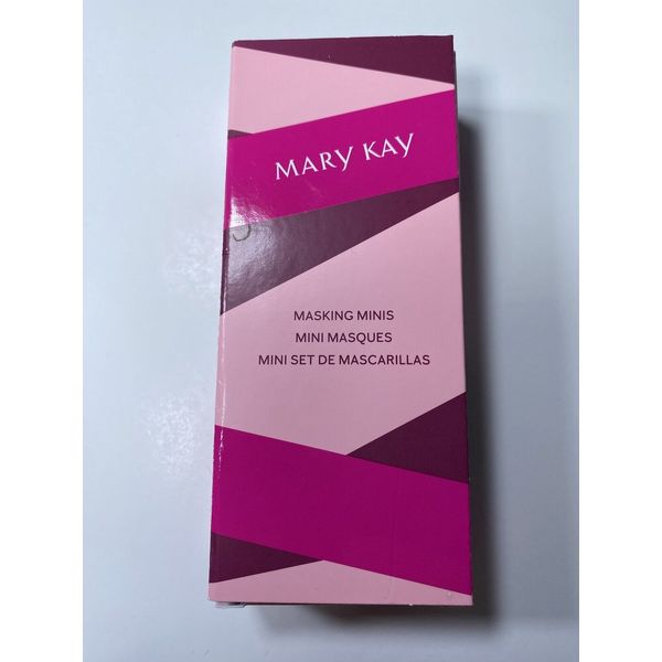 New In Box Mary Kay Masking Minis Pink Clay & Renewing Gel Mask Set  #188342