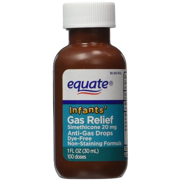 Equate - Infants' Gas Relief Drops, Simethicone 20 mg, 1 fl oz