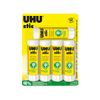 UHU stic, the Proven Glue Stick, Sticks Strongly, Quickly and Permanently, 5 x 40 g