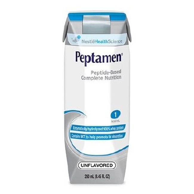 BRAND  Peptamen Unflavored, 250 mL, Carton, Ready to Use, Adult - 1 Count