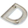 From the Anvil 83802D Letter D-Polished Chrome