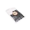 GFDesign Electric Shaver Cleaning Brushes Razor Cleaner Set Nylon Bristles PP Handle - Set of 8 (Black)