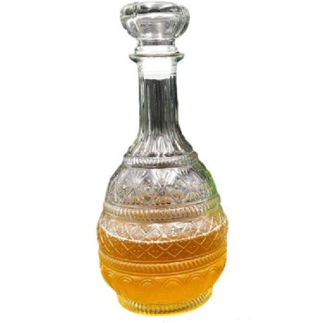 Decanter Crystal Bottle for Vintage Wine Whiskey Brandy (Type C)