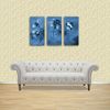 MyTinyWorld Dolls House Miniature Pale Green Leaf Branches Wallpaper
