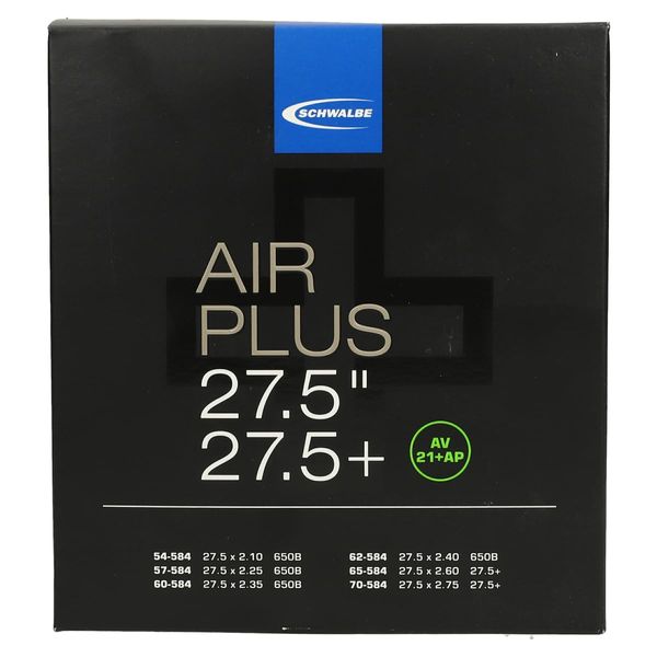 Schwalbe Air Plus Hose, Black, One Size