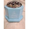 in Loving Memory Pale Blue Grave vase. Approx 14cms high