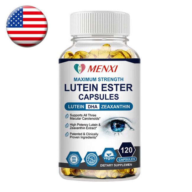 120pc Eye Health Natural Carotenoid Complex Supplement with Lutein ,Zeaxanthin