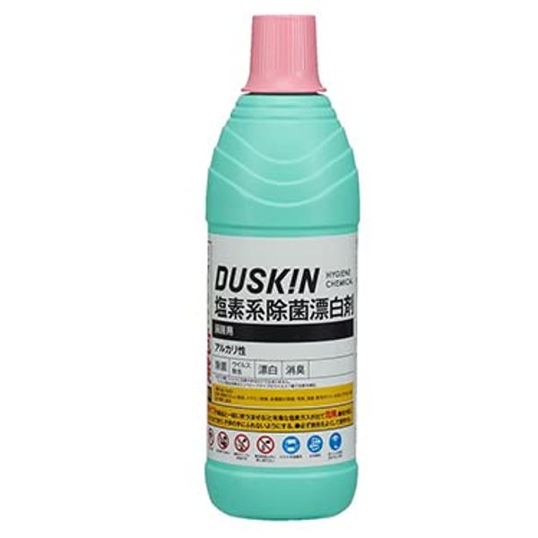 Duskin Chlorine Disinfecting Bleach (600 g), Pack of 12