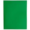 JAM PAPER Plastic 2 Pocket POP Folders - Durable School Folders - Green - 6/Pack