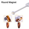 8Pcs Nail Magnet Tool Set, Magnet Stick Magnet Pen Manicure Nail Art Tool for DIY Magic 3D Magnetic Cats Eyes Polish UV Gel