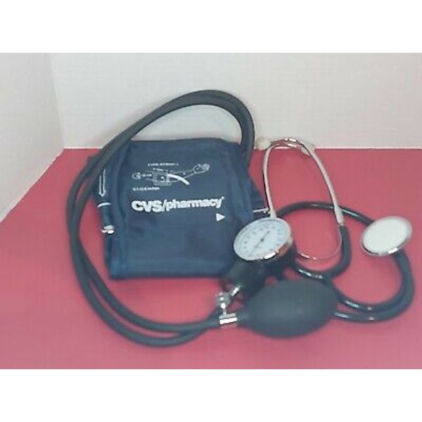 CVS Health Blood Pressure Monitor Manual Stethoscope Arm Cuff CVS Brand