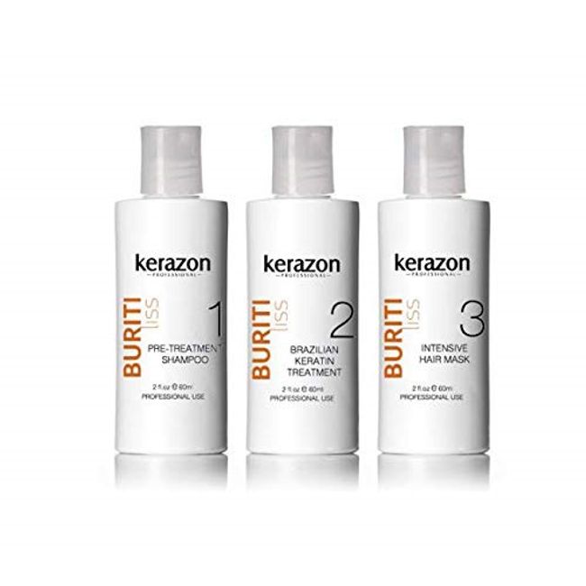 Brazilian Keratin Treatment Complex Blowout KERAZON kit 2oz/60ml - Tratamiento