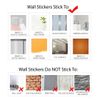 QuoteMyWall Hanging Halloween Window Stickers