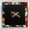 Burundi Single Lapel Pin Enamel Lapel Pin