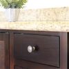 Design House Regal Metal Knobs in Brushed Nickel 10 Pack