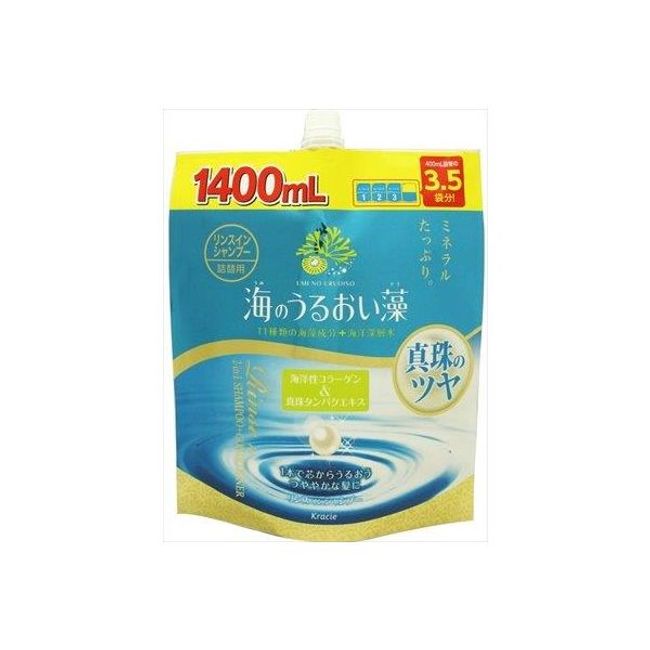 4901417758903 [8 pieces] Sea Moisturizing Algae Rinse-in Shampoo Refill 1.4L 94332 [Cancellation not possible]