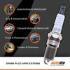 Autolite Iridium XP Automotive Replacement Spark Plugs, XP606 (4 Pack)