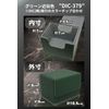areshika Protective Deck Trading Card Case Leather Magnetic Deck Case (Green)