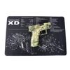 Springfield XD Gun Cleaning Mat Breakdown Schematics Parts Diagram