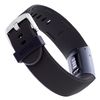 WITHit Replacement Band Compatible with Fitbit Charge 3/4 (1 Pack, Black Woven Silicone)