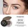 PHOERA Eyebrow Pomade Waterproof 24 Hours Long Lasting Sweat Resistant Brow 6 Colours Cream Gel (05 Dark Brown)