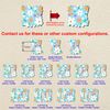 Off The Wall Plates - Retro Decora Flowers - Single Gang Light Switch