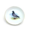 Pigeon Ring Dish,with 22K Gold, ring holder, trinket dish