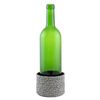 Diamond Silver Wine Bottle Candle Holder Bottle Coaster