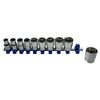 SK11 Socket Set SHS410M Insertion Angle: 0.5 inches (12.7 mm), 10 Pieces, 1 Set