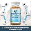 2*120 Magnesium Glycinate High Absorption 500MG Bone Joint Support Immune Boost