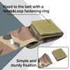 Tactical Laser Cut MOLLE Drop Leg Platform Universal Adjustable Drop Leg Panel for Either Left/Right Leg (BK)