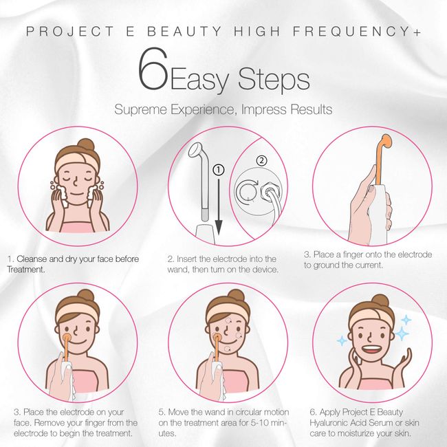 Project E Beauty Faisca Neon & Argon | High Frequency Wand