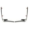 1968-72 Eyebrow Moldings-PR. for Nova