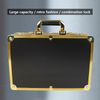 Portable Barber Shop Case Travel Carrying Shears Scissors Combs Clipper Tool Box